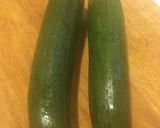 A picture of step 1 of Keto Meat and Zucchini Rolls.