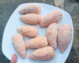 Hình bước làm 1 của món Bánh cà rốt chiên