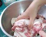 รูปขั้นตอนการทำที่ 2 ของ หมูสามชั้นทอด