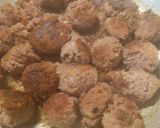 A picture of step 3 of Meatballs and Rice.