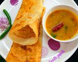 इंस्टेंट क्रिस्पी रवा मसाला डोसा (instant crispy rava masala dosa recipe in Hindi) रेसिपी चरण 10 फोटो