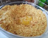 A picture of step 3 of Left over pie cake.