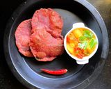 A picture of step 11 of Beetroot Poori aur Sabji.