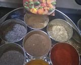 A picture of step 5 of Matar panner.