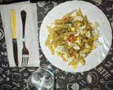 Foto del paso 15 de la receta: Ensalada de pasta con maíz