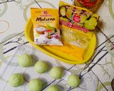 Foto langkah ke 8 dari resep Bakpao Pandan isi Selai Nanas dan Selai Coklat (No Mixer).