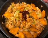 A picture of step 6 of Dak Galbi (Korean Spicy Chicken).