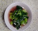 Foto langkah ke 5 dari resep Sayur bening Bayam Labu siam.