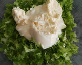 Foto del paso 3 de la receta: Pastel frío de salmón, gambas y aguacate