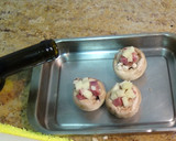 Foto del paso 3 de la receta: Champiñones rellenos de jamón y queso