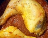 عکس مرحله 7 از دستور چلو مرغ و هلو