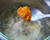 Gambar langkah 3 resipi Masak lemak Ikan merah.