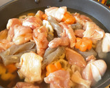 Foto del paso 3 de la receta: Verduras y pollo cocidos (Nishime, 煮しめ) comida japonesa