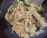 A picture of step 9 of Malai Posto Patol or Malai Poppyseeds Pointed Gourd.