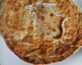 A picture of step 3 of Chapati and egg wraps.