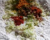 A picture of step 1 of Butter Cabbage paratha.