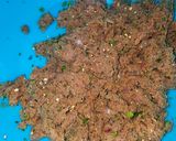 A picture of step 1 of Kabab karahi masala.