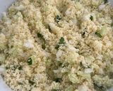 Foto del paso 6 de la receta: Pollo hindú con salsa de yogur y tabulé verde - Receta de Batch Cooking