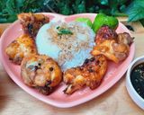 Hình bước làm 3 của món Gà nướng mắm nhĩ