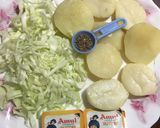 A picture of step 1 of Pav Bhaji.
