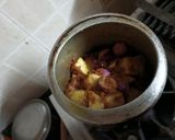 A picture of step 5 of Shalgam Do Pyaaza.