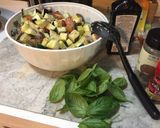 A picture of step 3 of Squash Parmesan Bake.