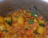 A picture of step 3 of Kasi Phal Sabzi. (Kaddu Ki Bhujiya).