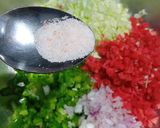 A picture of step 1 of Gravy manchurian.