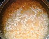 A picture of step 1 of Phirni Kheer.