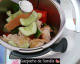 Foto del paso 3 de la receta Gazpacho de Sandía