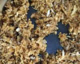 A picture of step 3 of Jaggery coconut ladoo.