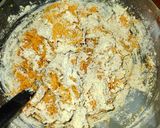 Foto del paso 2 de la receta: Croquetas de zanahoria rellenas con queso a la sartén
