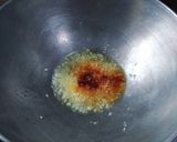 A picture of step 2 of Sev Tamatar.