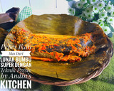 Foto langkah ke 6 dari resep Pepes Ikan Mas Duri Lunak Bumbu Super dengan Teknik Presto.
