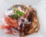 Foto del paso 4 de la receta: Tacu Tacu de Frijoles y Filete de Pescado