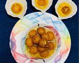 A picture of step 8 of Gulab jamun.