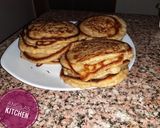 A picture of step 10 of Banana-oat pancakes.