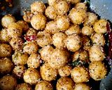 A picture of step 10 of Spicy Ammini Kozhukattai.