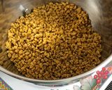 A picture of step 3 of Methi Coconut Laddu.
