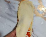 Foto langkah ke 6 dari resep Octopus Pepperoni Pizza (Ekonomis Dengan Keju Oles).