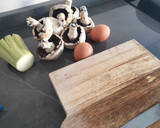 Foto del paso 1 de la receta: Espirales a la carbonara con champiñones