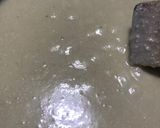 A picture of step 3 of Kaju katli.