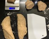 Foto langkah ke 4 dari resep Roti Burger Gandum.