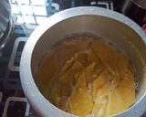 A picture of step 1 of Dal dhokli.