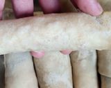 A picture of step 2 of Spring rolls with leftover mixed vegetables.