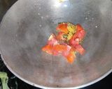 A picture of step 2 of Paneer pasanda for vrat.
