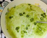 Foto del paso 1 de la receta: Flan de Matcha con Leche sin Horno!