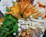 Hình bước làm 3 của món Bún lẩu Thái