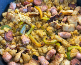 Foto del paso 5 de la receta: Migas de harina en microondas 🥓