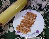 A picture of step 4 of Banana Stem Fries.